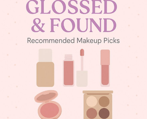 Glossed & Found 💄 cover photo collage