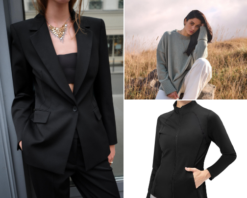 Travel Wear - Outfits that are beyond just sweats for the flight, feel cozy and look your best cover photo collage