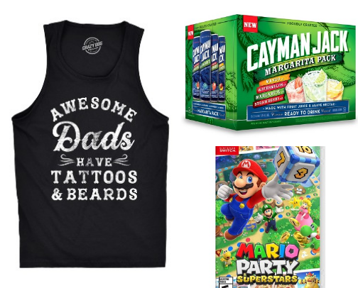 Target shopping for dads!🙌 cover photo collage