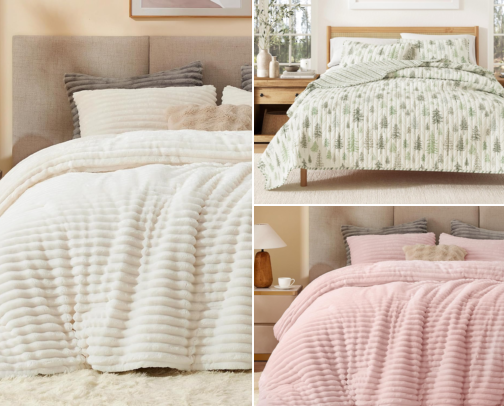 Winter Bedding Ideas cover photo collage