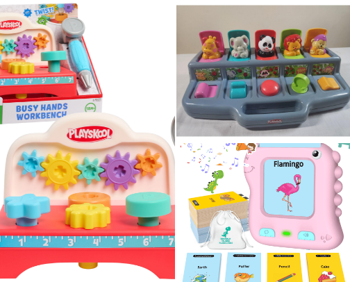 0-3yrsOLD EDUCATIONAL TOYS cover photo collage