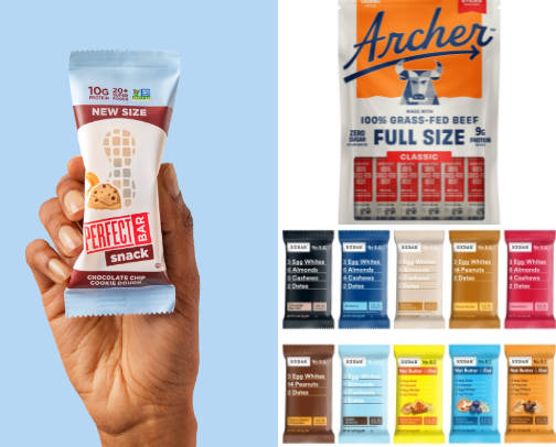 Clean Ingredient Protein-Filled Snacks cover photo collage