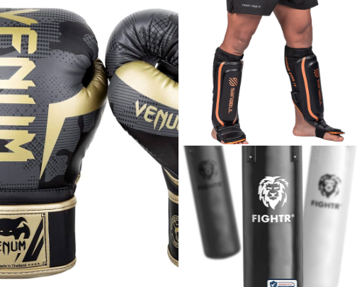 Your Journey into Boxing and MMA cover photo collage