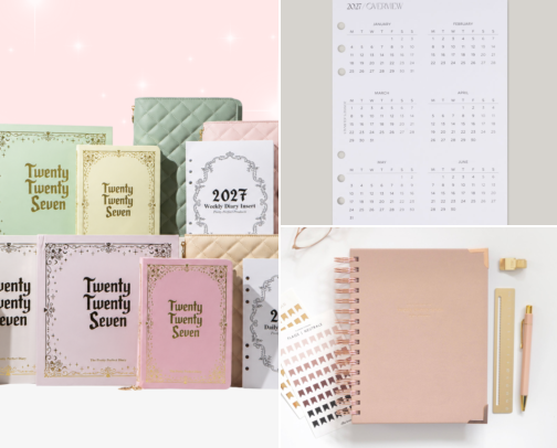 2027 Diaries Ideas cover photo collage