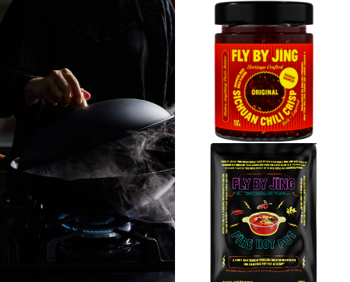 The Asian Cooking Collection cover photo collage