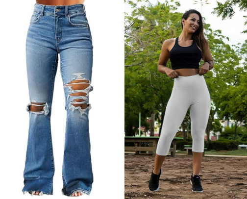 jeans cover photo collage