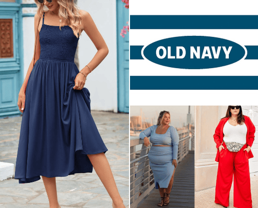 Plus Size Clothing and accessories cover photo collage