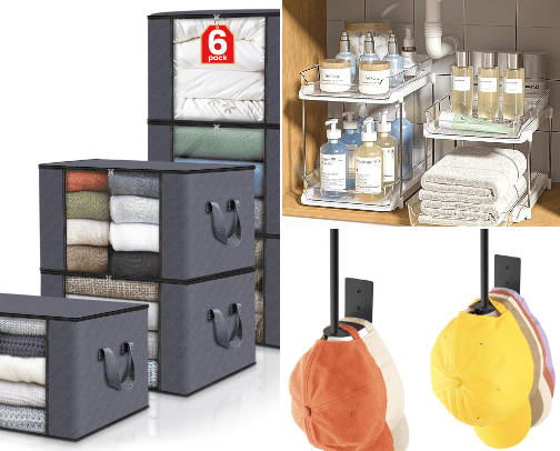 Storage Organization cover photo collage