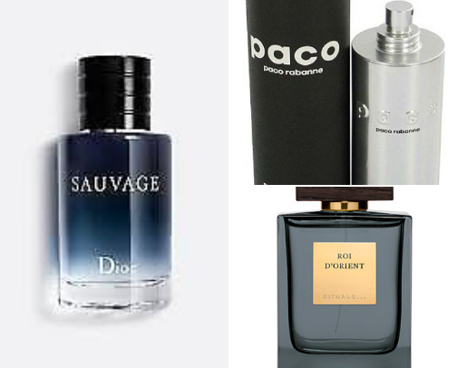 Fragrances cover photo collage