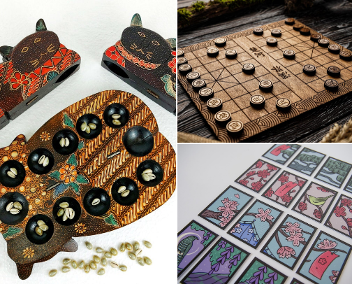 TRADISIONAL GAMES FROM 🇮🇩🇯🇵🇰🇷 cover photo collage