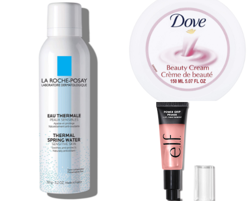 My favorite base routine for the dry skin girlies cover photo collage