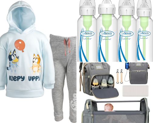 Children winter fashion cover photo collage