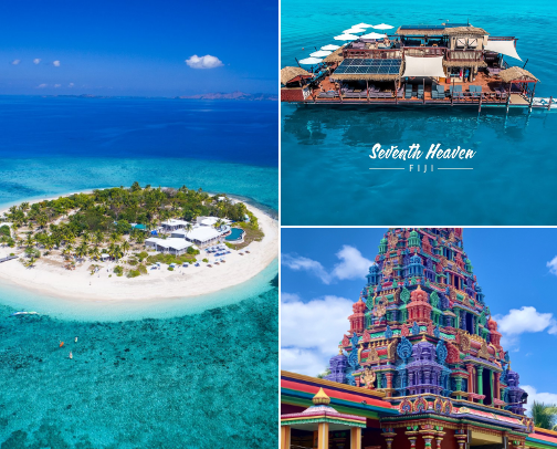Fiji must do's! cover photo collage