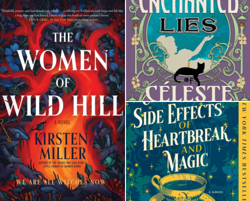 Booklist: Fantasy, Supernatural, Witchy, Whimsical, and Truly Wonderful cover photo collage