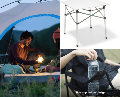 Camping Trips and Treks cover photo collage