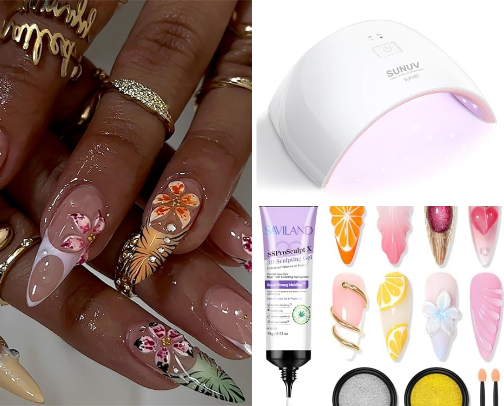 Nails DIY at Home cover photo collage