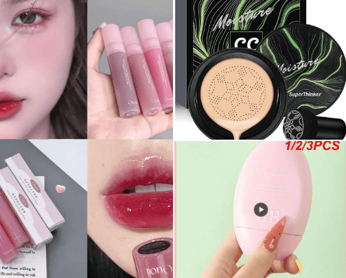Make up for Natural glow up cover photo collage