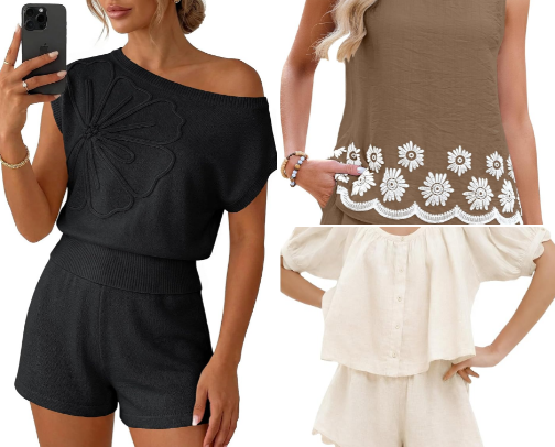 Summer Matching Sets cover photo collage
