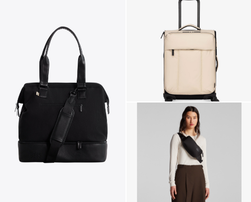 Travel chic essentials ✈️ cover photo collage