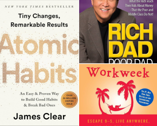 10 Books That Will Change Your Mindset and Business cover photo collage
