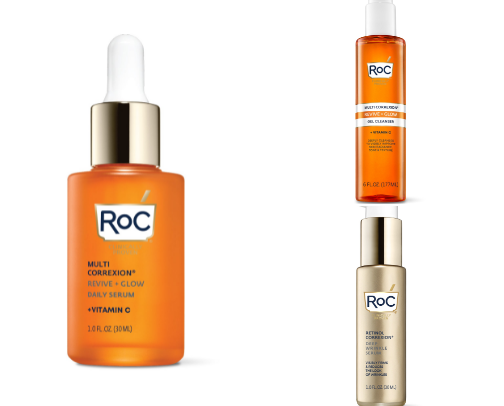 My RoC Skincare Faves 💛 cover photo collage