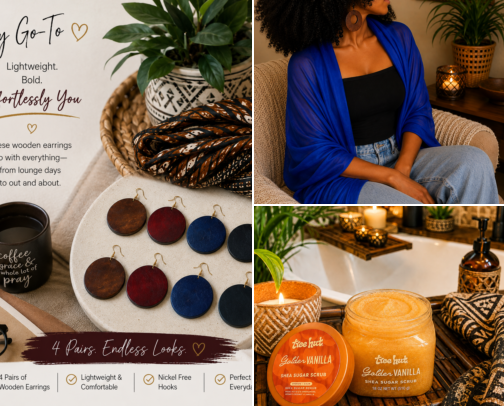 Mama Time 🧖🏾‍♀️ | My Favorite Things for Me cover photo collage