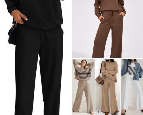 Cozy comfy outfits you will wear on repeat cover photo collage