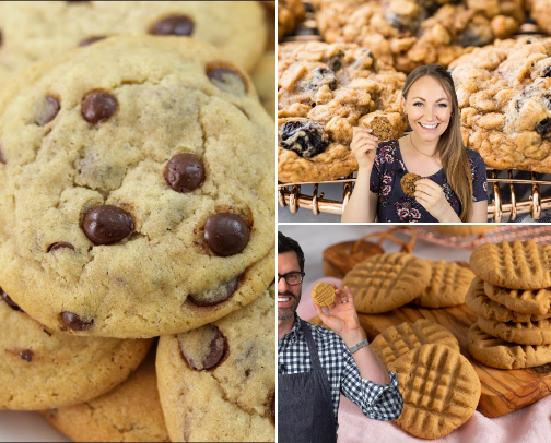 Sweet & Simple Baking Recipes cover photo collage