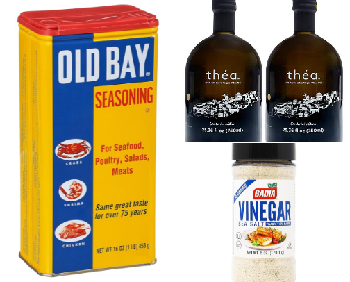 My Favorite Spices, oils and flavors to make meals taste great cover photo collage