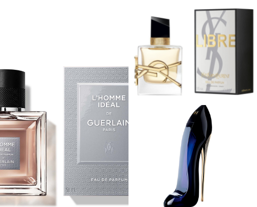Parfum cover photo collage