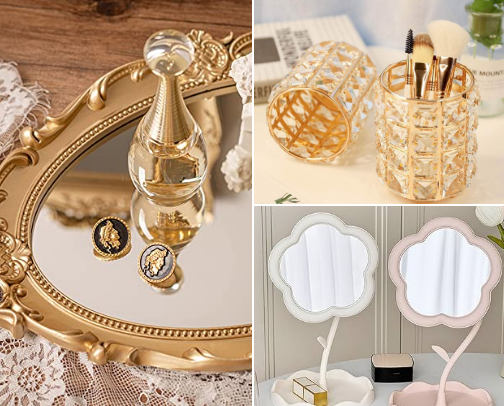 My Vanity Must-Have Decor✨🌸 cover photo collage