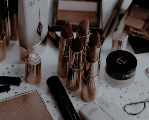 Back to makeup cover photo collage