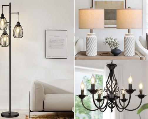 Cozy Lighting to Instantly Warm Up Your Home cover photo collage