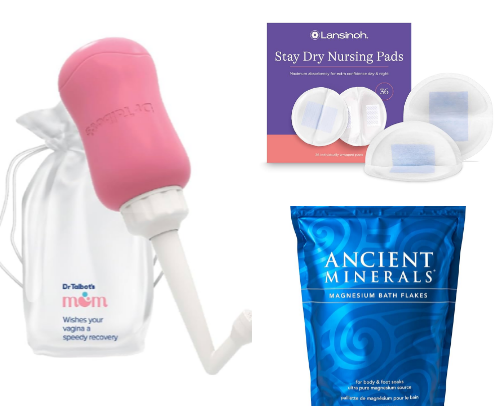 Pregnancy & postpartum life savers! cover photo collage