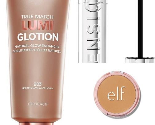 5 minute mom makeup & skincare cover photo collage