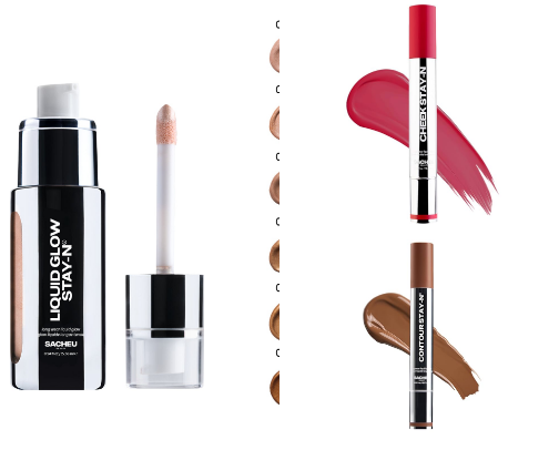 Summer Makeup Waterproof/ Sunscreen cover photo collage