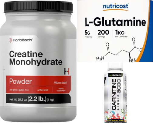 Supplements - in & outside of the gym cover photo collage