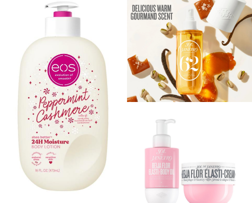 🌸Soft skin secrets and scent of luxury✨ cover photo collage