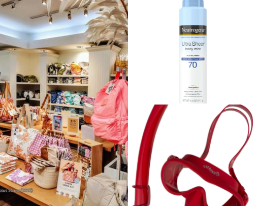 My Beach Essentials cover photo collage