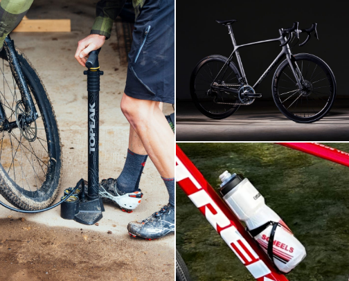 Cycling cover photo collage