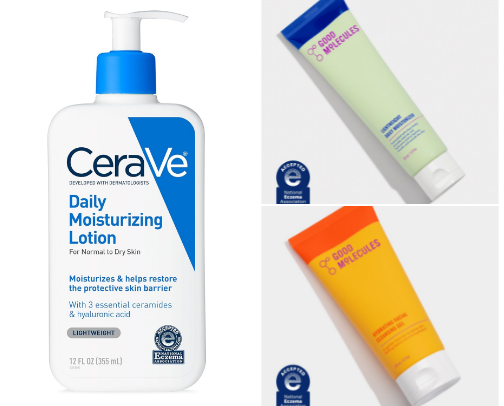 easy, minimal, inexpensive skin care routine cover photo collage