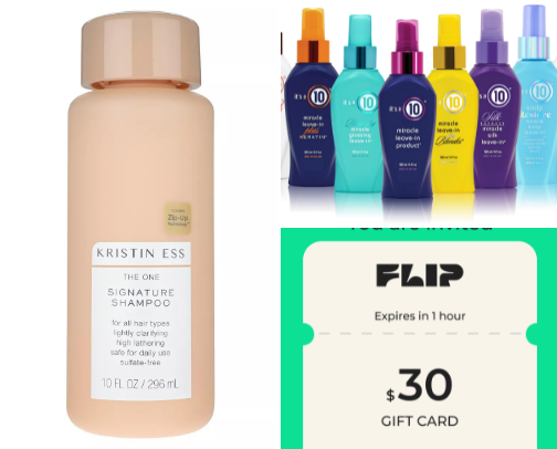 Hair care cover photo collage
