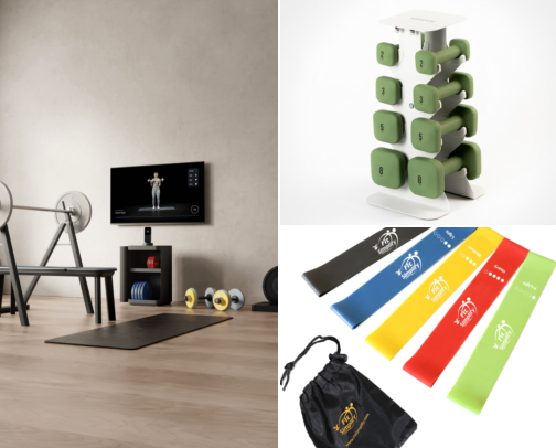 Home Workout Corner cover photo collage