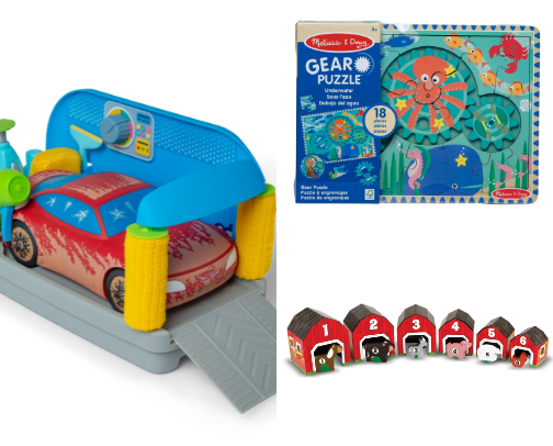 Battery free toddler toys!! cover photo collage