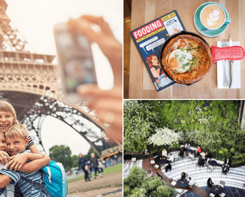 Visit Paris cover photo collage
