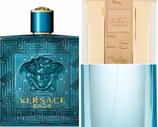 A lovely fragrance that adds a touch of freshness and elegance cover photo collage