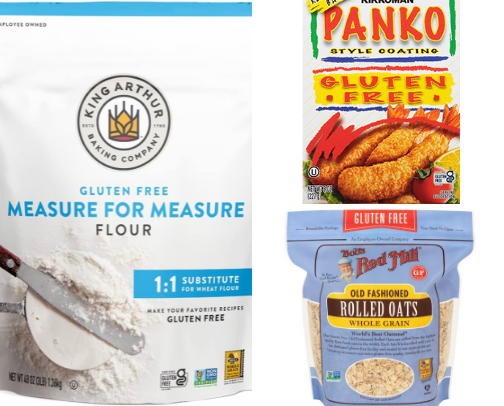 Gluten Free finds cover photo collage