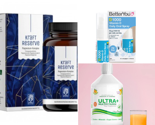 Essential health products of a Busy Mum cover photo collage