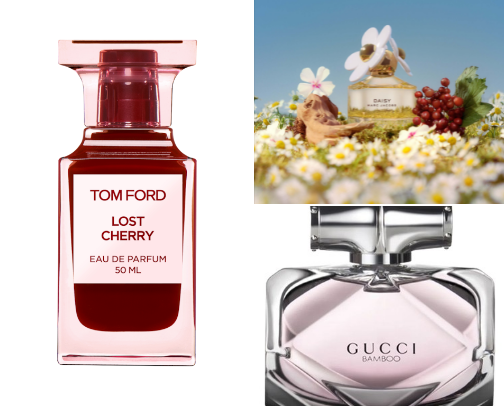 Fragrance go-tos cover photo collage