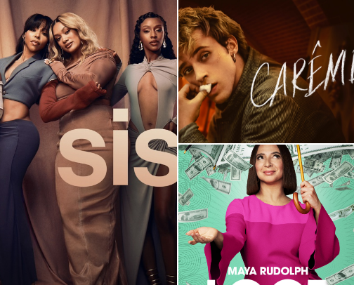 Binge Worthy Apple TV 🎬 cover photo collage